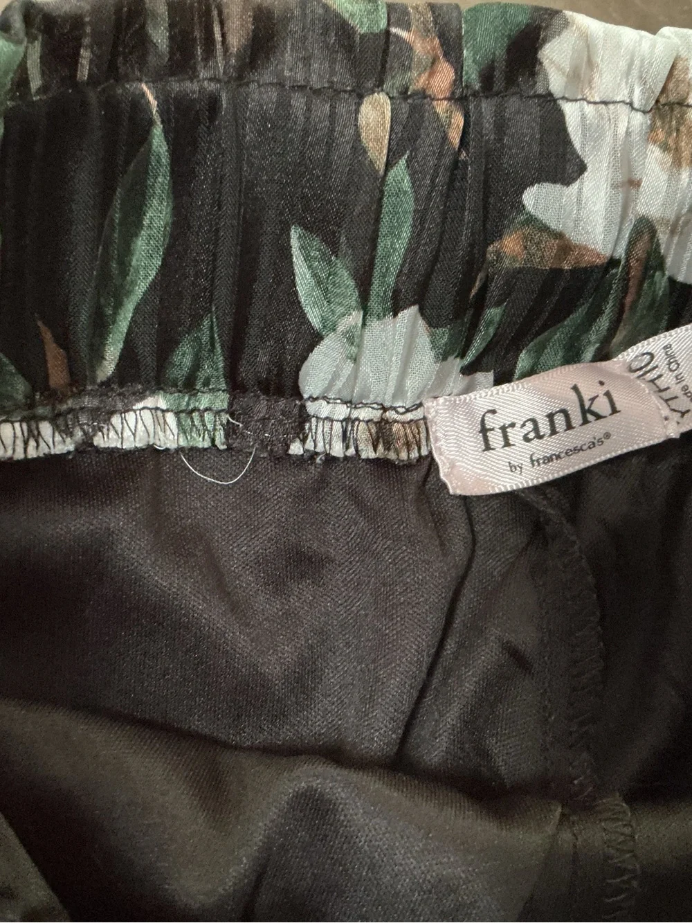 Old Navy Black & White Gingham Cotton Shorts
